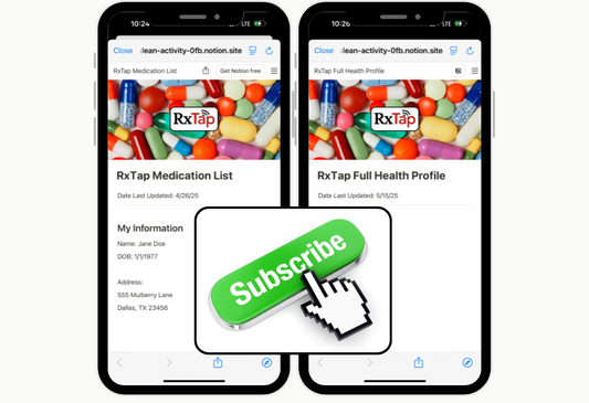 RxTap Yearly Subscription